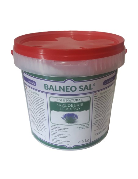 Sare de baie Lavanda 5 Kg.