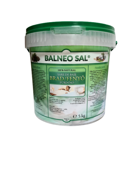 Sare de baie Brad 5 Kg.